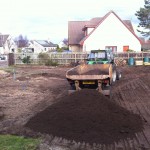 The first load of topsoil